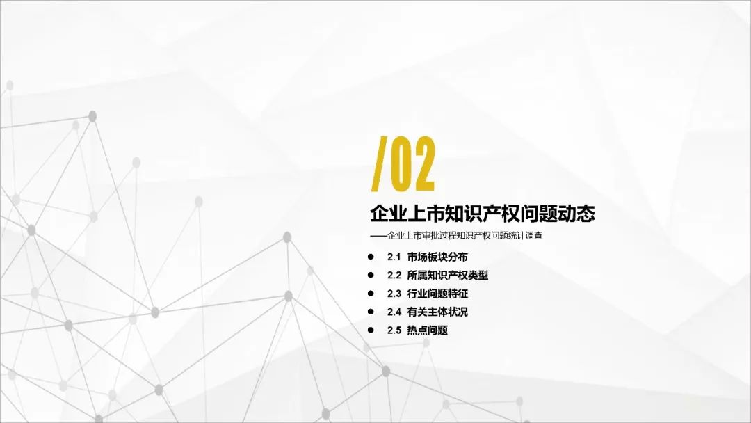 2018資本市場(chǎng)知識產(chǎn)權調查報告（PPT全文）