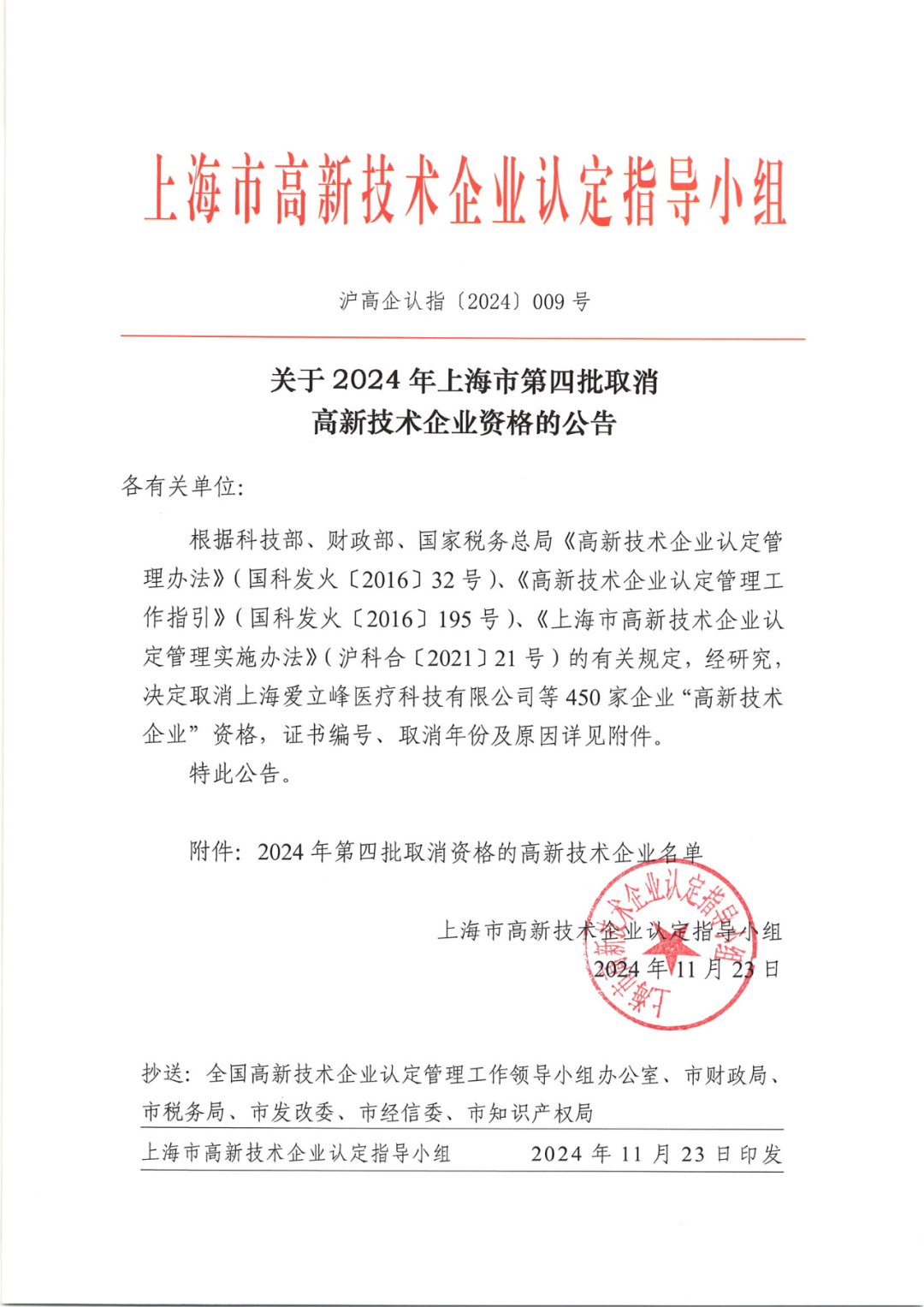 2025年！695家企業(yè)被取消企業(yè)高新技術(shù)資格｜附名單