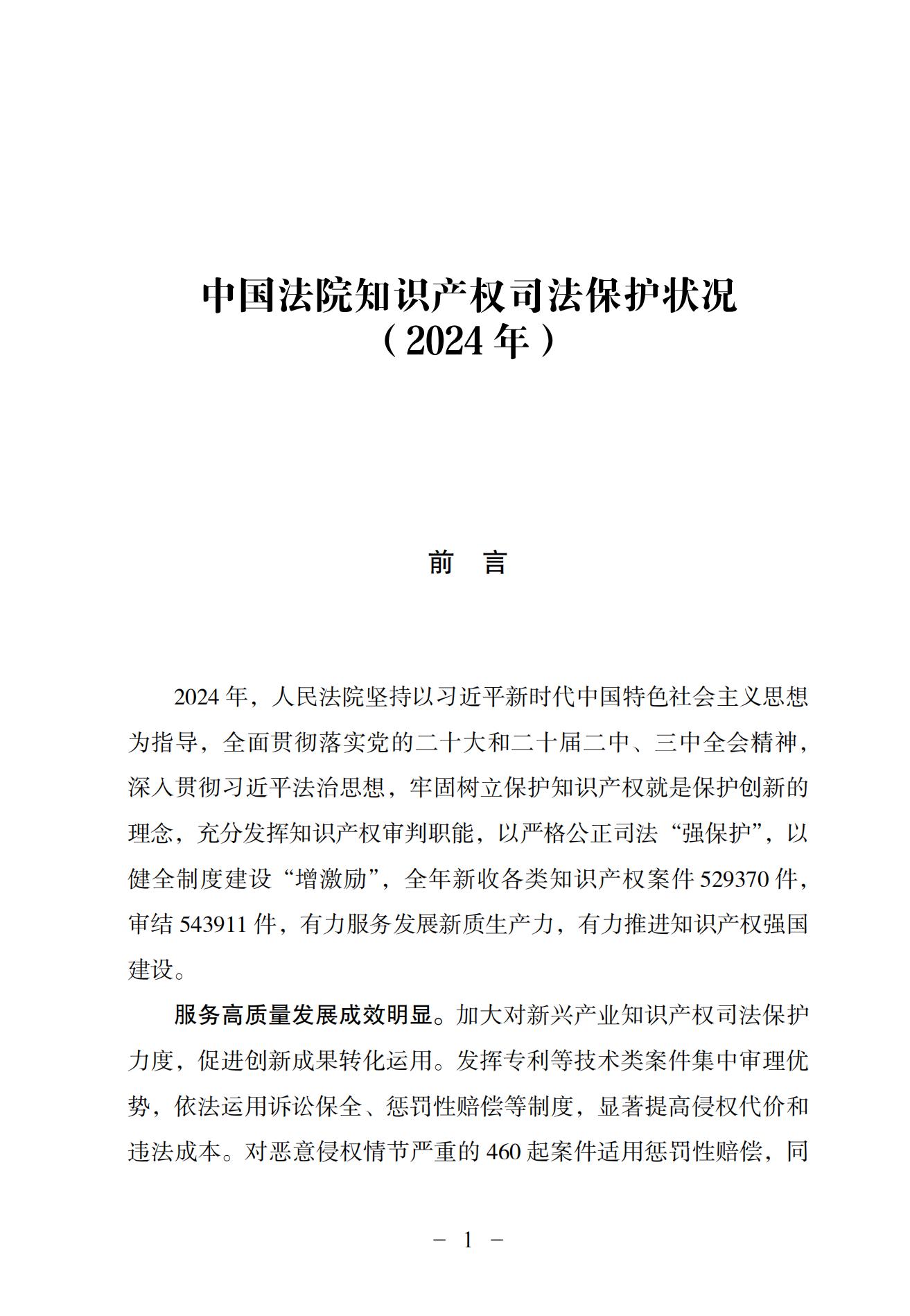 中國法院知識產(chǎn)權司法保護狀況（2024）(1)_04