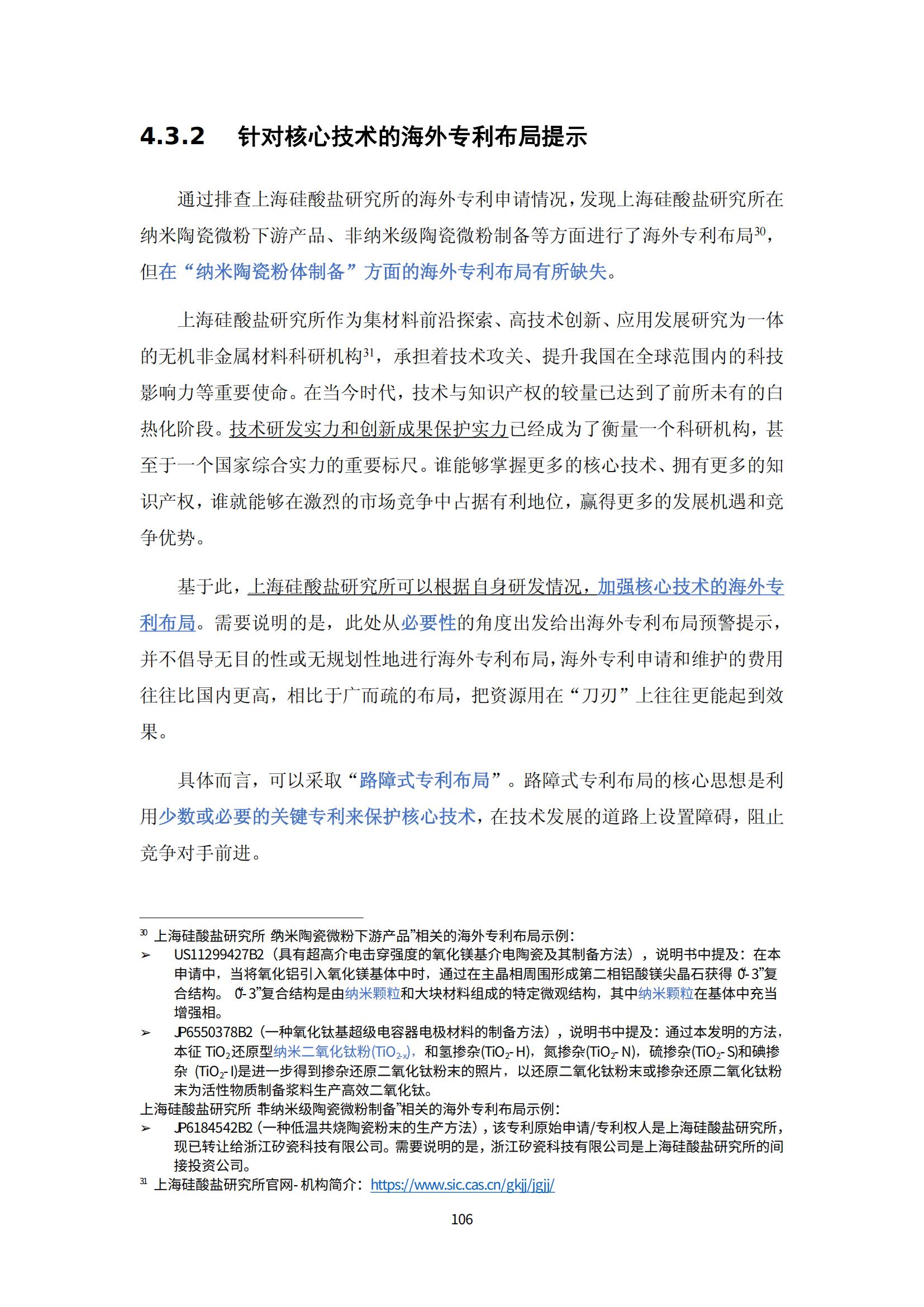 納米陶瓷產(chǎn)業(yè)海外專(zhuān)利預警分析報告_110