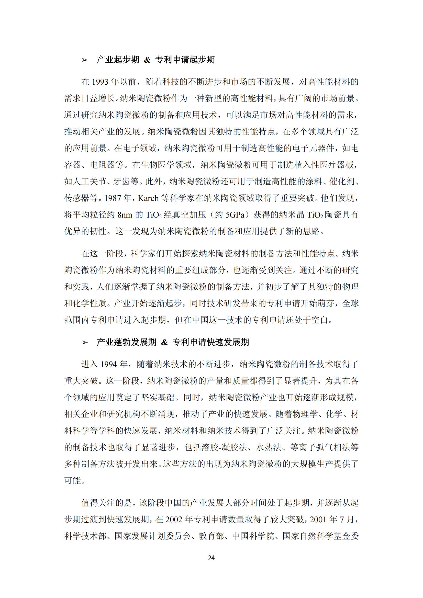 納米陶瓷產(chǎn)業(yè)海外專(zhuān)利預警分析報告_28